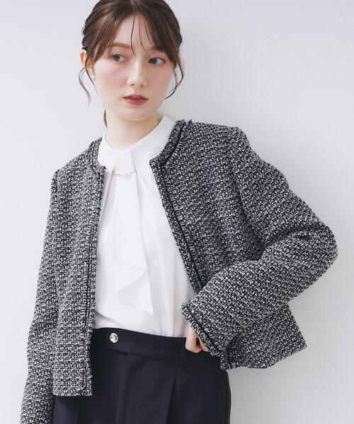 ジャケット・アウター iner INTER FACTORY（インターファクトリー） コート ジャケット ブラック