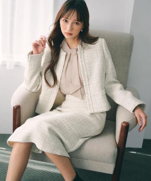 index（インデックス） ジャケット ノーカラージャケット 「通勤