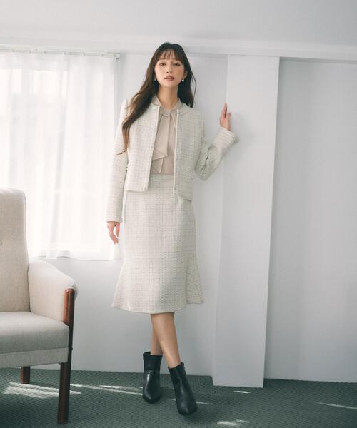 index（インデックス） ジャケット ノーカラージャケット 「通勤