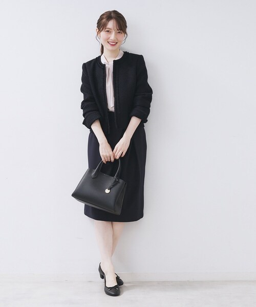 ジャケット・アウター iner index（インデックス） ジャケット ノーカラージャケット 「通勤