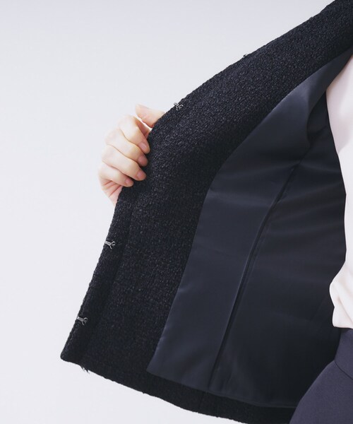 index（インデックス） ジャケット ノーカラージャケット 「通勤