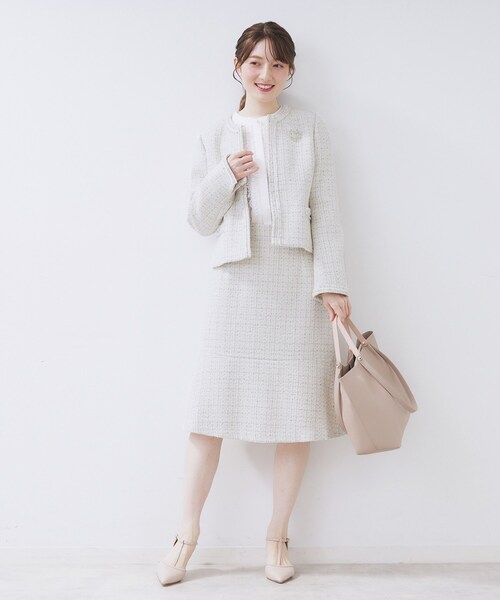 index（インデックス） ジャケット ノーカラージャケット 「通勤