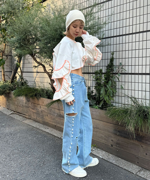 HELLO.SANFRANCISCO（ハローサンフランシスコ） スウェットカットソー