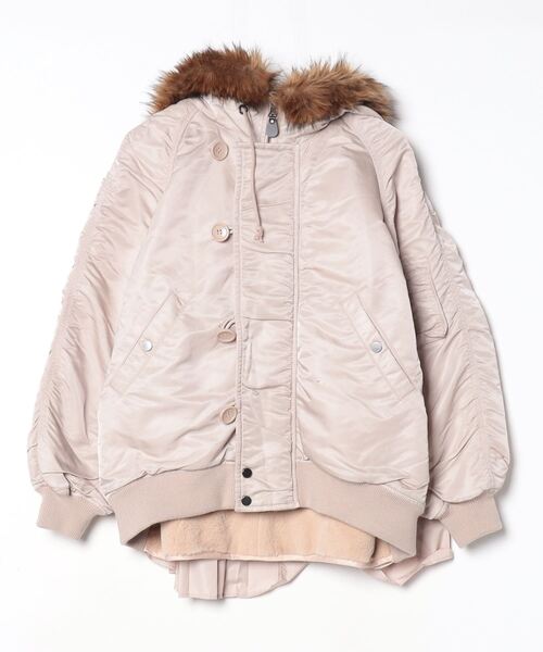 【美品】GRACE CONTINENTAL グレースコンチネンタル ブルゾン S GRACE CONTINENTAL（グレースコンチネンタル） ブルゾン 36 ベージュ