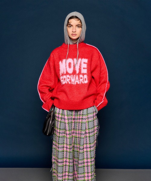 MAISON SPECIAL（メゾンスペシャル） ニット セーター MOVE FORWARD