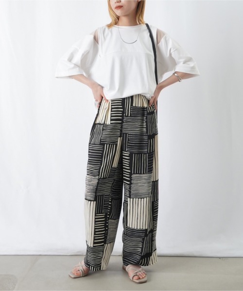 「LADY LUCK LUCA」 パンツ - ブラック レディース_画像3