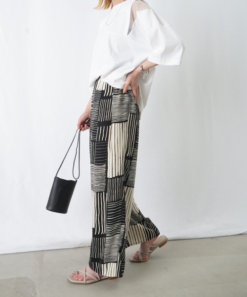 「LADY LUCK LUCA」 パンツ - ブラック レディース_画像6