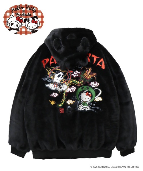 コート ジャケット Hello Kitty×PANDIESTA 風神キティと雷神パンダ