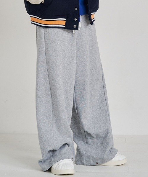 SeeSew スウェットパンツ ジャージ 「UNISEX」PANEL LINE SWEAT PANTS