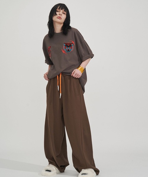 SeeSew スウェットパンツ ジャージ 「UNISEX」PANEL LINE SWEAT PANTS