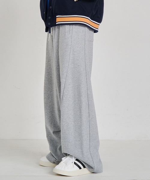 SeeSew スウェットパンツ ジャージ 「UNISEX」PANEL LINE SWEAT PANTS