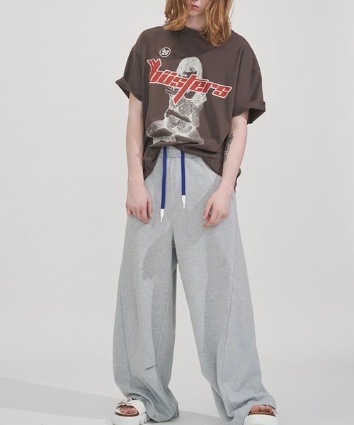 SeeSew スウェットパンツ ジャージ 「UNISEX」PANEL LINE SWEAT PANTS