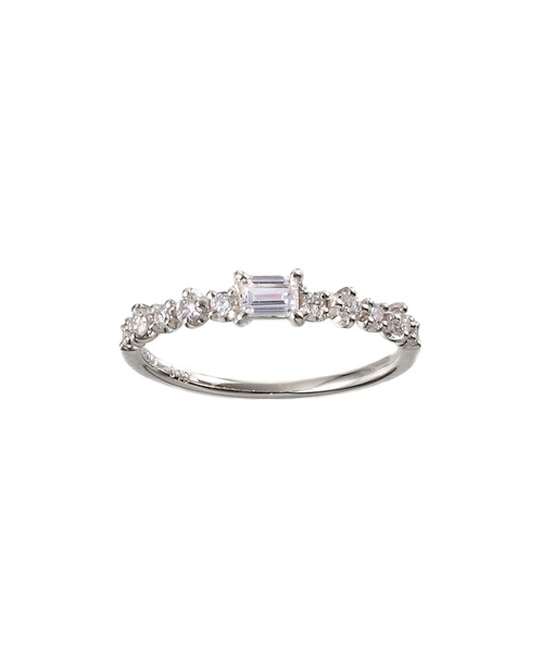 アレルギー対応 指輪 リング 「Pt900」ダイヤモンドプラチナリング/0.32ct レディースの画像
