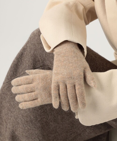 「Johnstons of Elgin」 手袋 FREE ブラック レディース_画像2