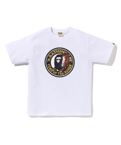 A BATHING APE（アベイシングエイプ） tシャツ YEAR OF THE HORSE TEE