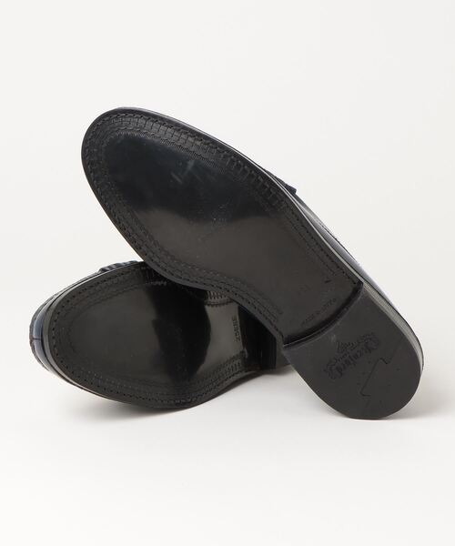 The Kenford Fineshoes ローファー 25.5 ネイビー×ホワイト メンズ