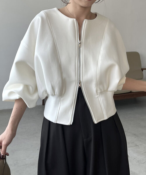 【11/23まで限定値下げ中！】CAPRICIEUX LE'MAGE CAPRICIEUX LE'MAGE（カプリシューレマージュ） カーディガン FREE