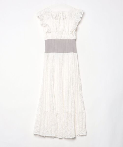 「dazzlin」 ノースリーブワンピース FREE オフホワイト レディース_画像2