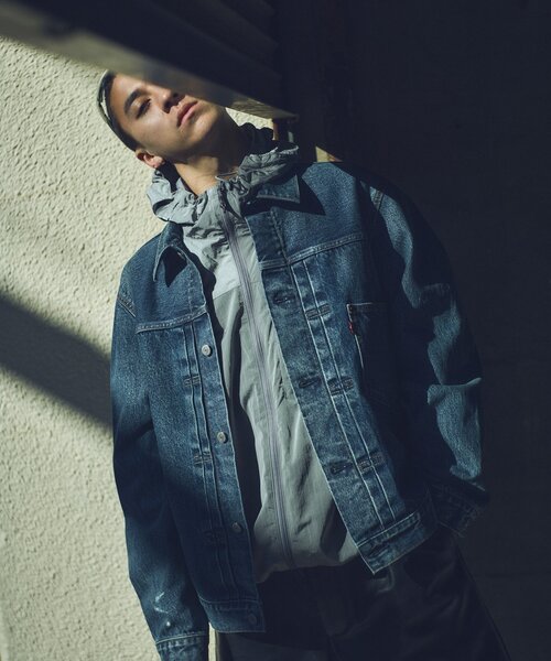 Levi's（リーバイス） デニムジャケット - ダークブルー メンズ