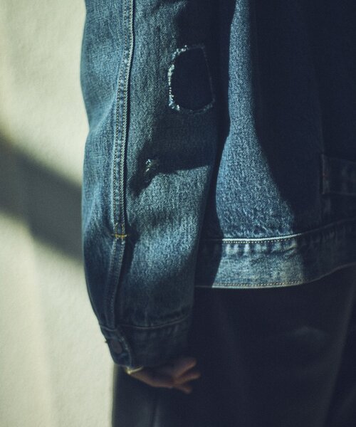 Levi's（リーバイス） デニムジャケット - ダークブルー メンズ