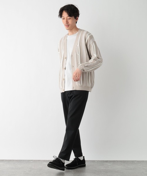 「GLOBAL WORK」 イージーパンツ MEDIUM ネイビー メンズ_画像2