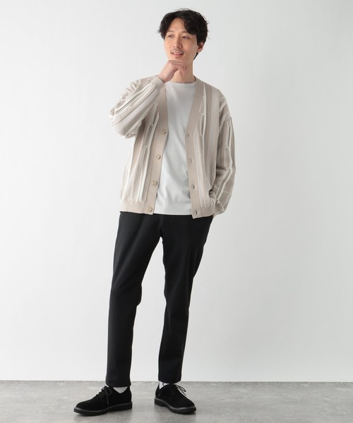 「GLOBAL WORK」 イージーパンツ MEDIUM ネイビー メンズ_画像3