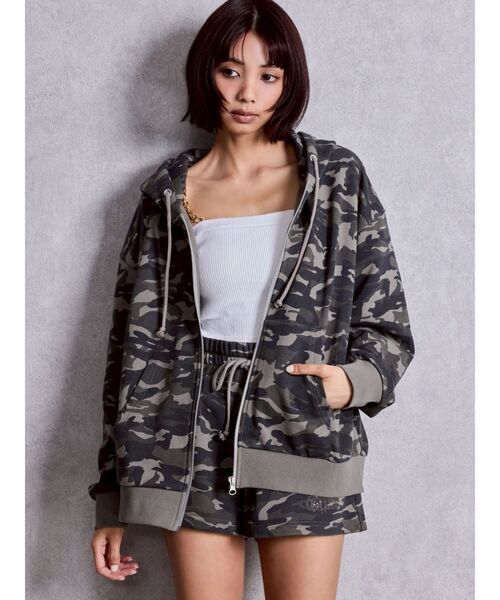 GYDA パーカー GYDA（ジェイダ）の「DC×GYDA RUN NERHIGH SHORT PK（パーカー）」 - WEAR