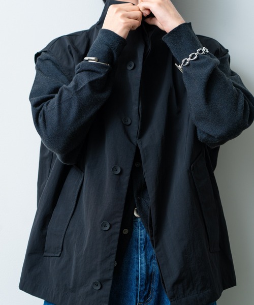 「SINSS」 ベスト LARGE ブラック メンズ_画像7