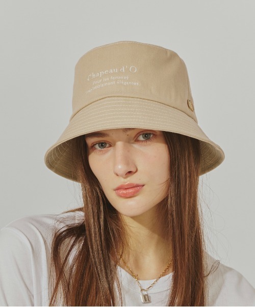 「Chapeau d' O」 ハット M/57.5cm ライトベージュ レディース_画像5