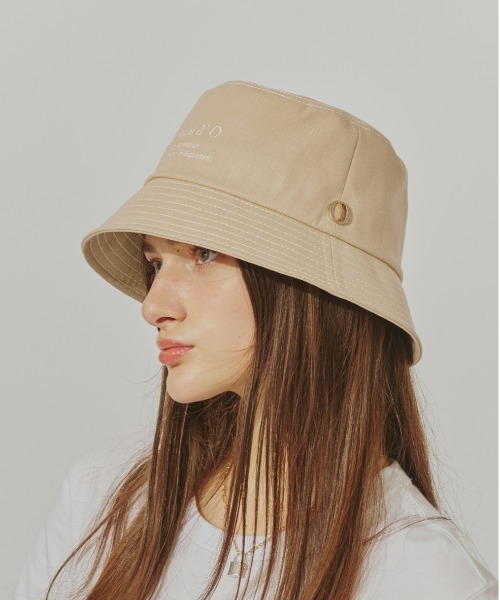 「Chapeau d' O」 ハット M/57.5cm ライトベージュ レディース_画像6