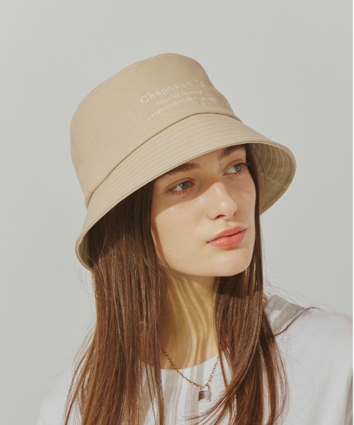 「Chapeau d' O」 ハット M/57.5cm ライトベージュ レディース_画像7