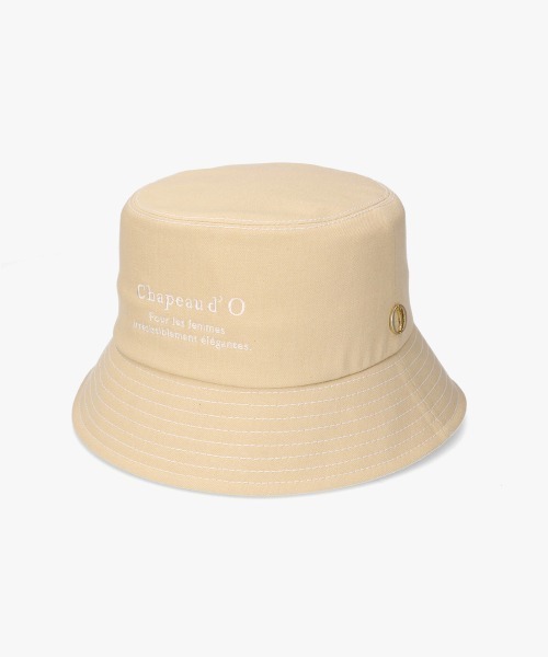 「Chapeau d' O」 ハット M/57.5cm ライトベージュ レディース_画像9