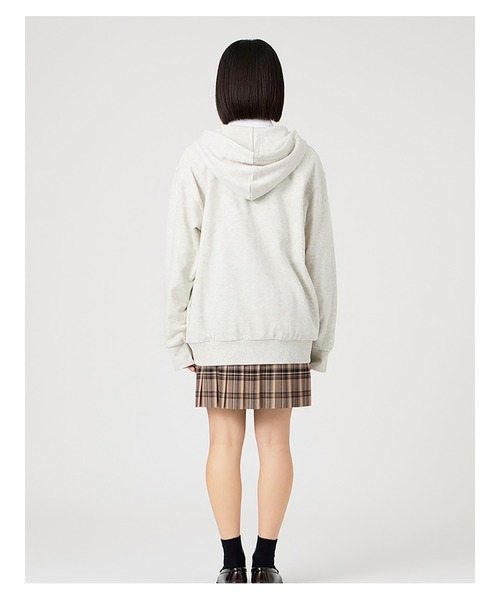 パーカー パーカー スウェット トレーナー 裏毛 女子 制服 学生服 中学 高校 スクール キッズ 子供服 女の子の画像