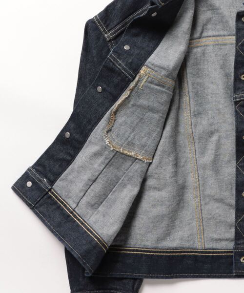 Lee（リー） デニムジャケット SMALL インディゴブルー レディース