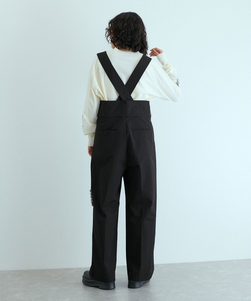 ETRE TOKYO (エトレトウキョウ) 24SS サスペンダーワイドパンツ