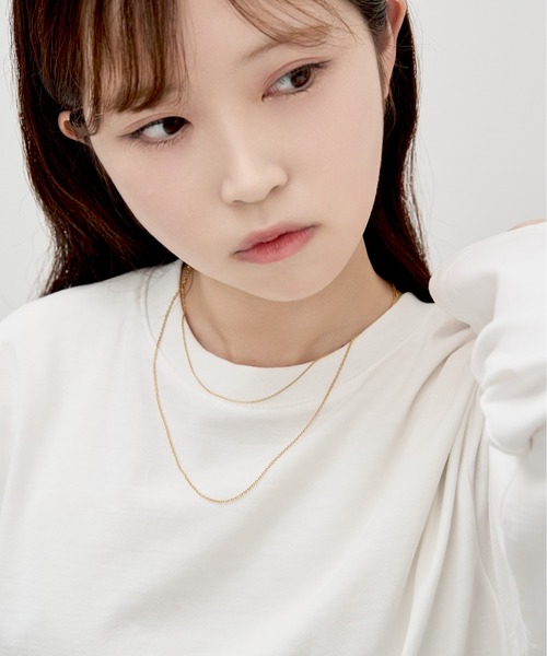 「Jewel closet by L&Co.」 ネックレス FREE ホワイトゴールド レディース_画像6