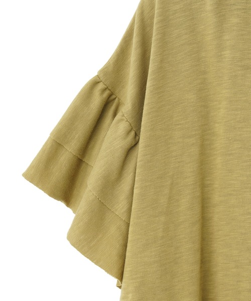 「ROSE BUD」 半袖カットソー ONE SIZE ホワイト レディース_画像5