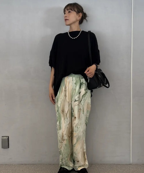 「ROSE BUD」 半袖カットソー ONE SIZE ホワイト レディース_画像8