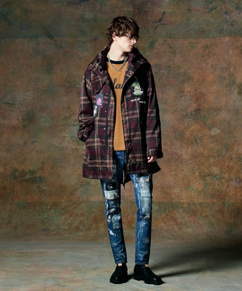 「glamb」 長袖Tシャツ L イエロー メンズ_画像4