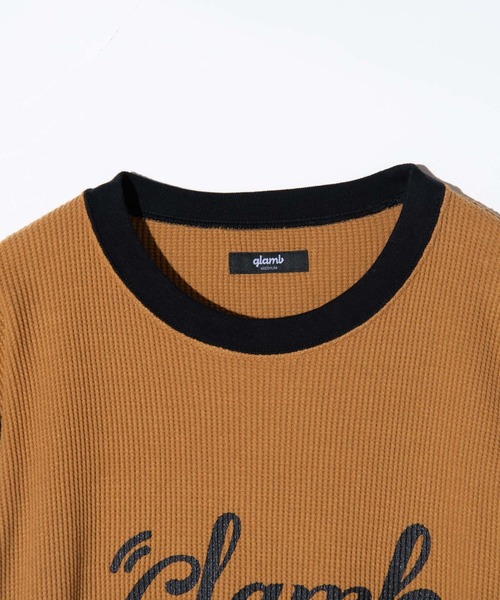 「glamb」 長袖Tシャツ L イエロー メンズ_画像8