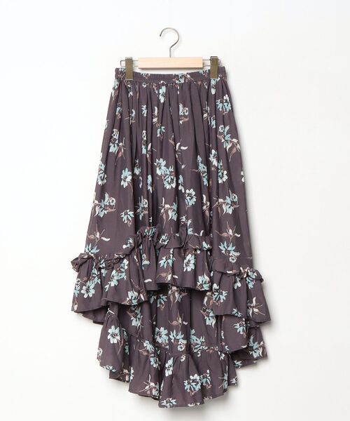 スカート LA BELLE ETUDE LA BELLE ETUDE（ラベルエチュード） スカート レザーベルト×Carrie