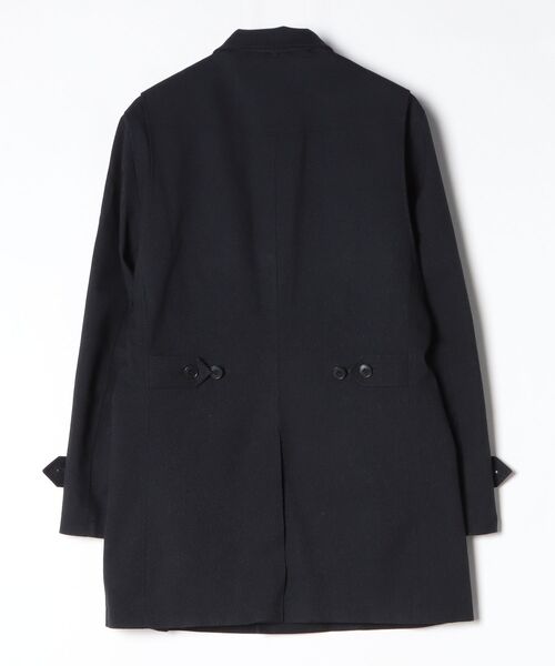 TAKA-Q（タカキュー） ステンカラーコート MEDIUM ネイビー メンズ