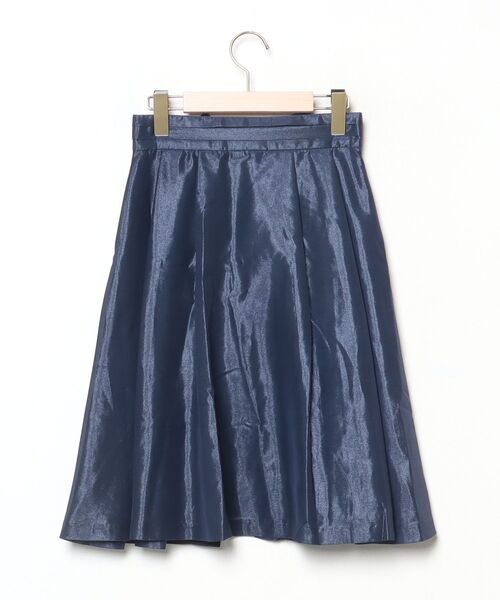 「LAISSE PASSE」 ストライプ柄スカート 35 ネイビー レディース_画像2