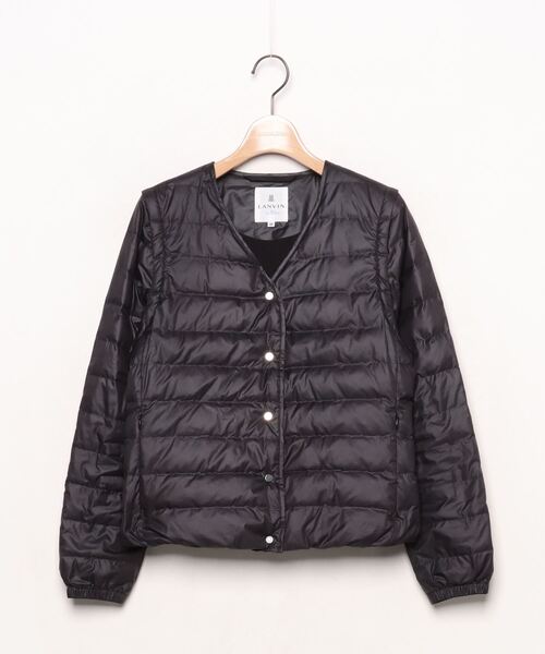 LANVIN en Bleu 「LANVIN Bleu」 ダウンジャケット 38 ブラック