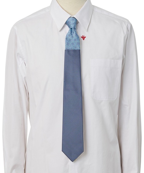 「giraffe」 ネクタイ FREE ライトグレー メンズ_画像3