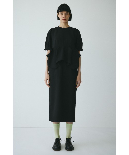 HeRIN.CYE ワンピース CLO Peplum dress クロペプラムドレス