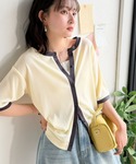 tシャツ 半袖 冷房対策にも♪トレンドの配色で...の詳細画像5
