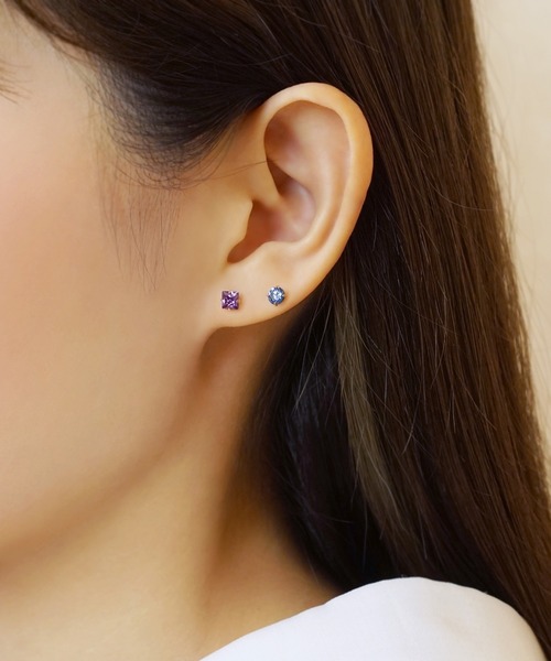 「TAKE-UP」 ピアス(片耳用) FREE イエローゴールド レディース_画像4