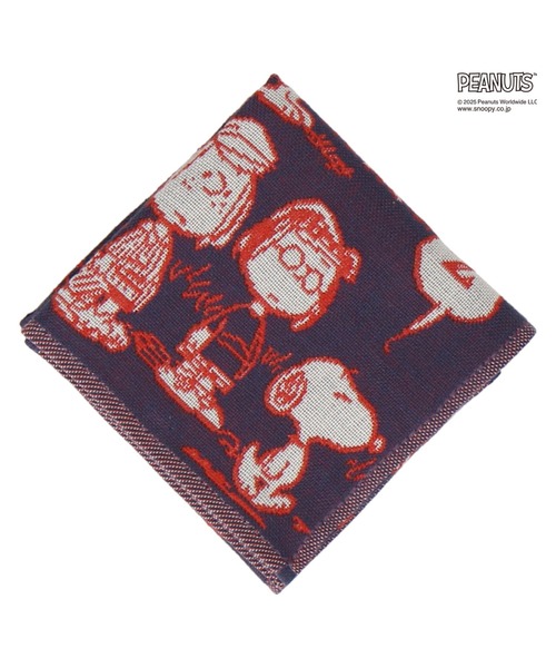 PEANUTS ハンカチ 3重ガーゼハンカチ スヌーピー＆フレンズ レディース