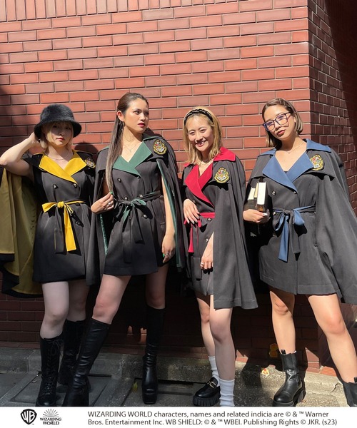 「4GEEKs by SPIRALGIRL」 長袖ワンピース FREE ブルー レディース_画像4